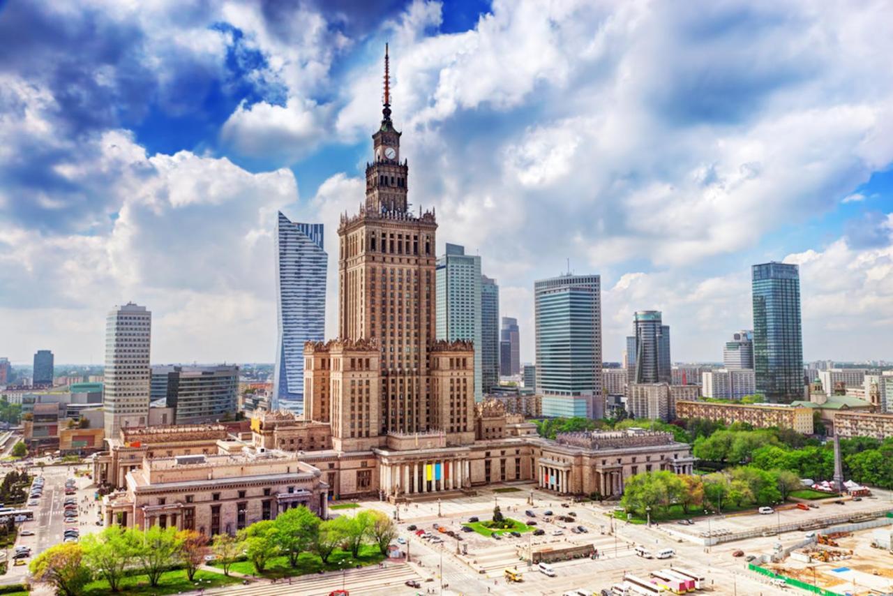 Cozy Warsaw City Center Studioアパートメント エクステリア 写真